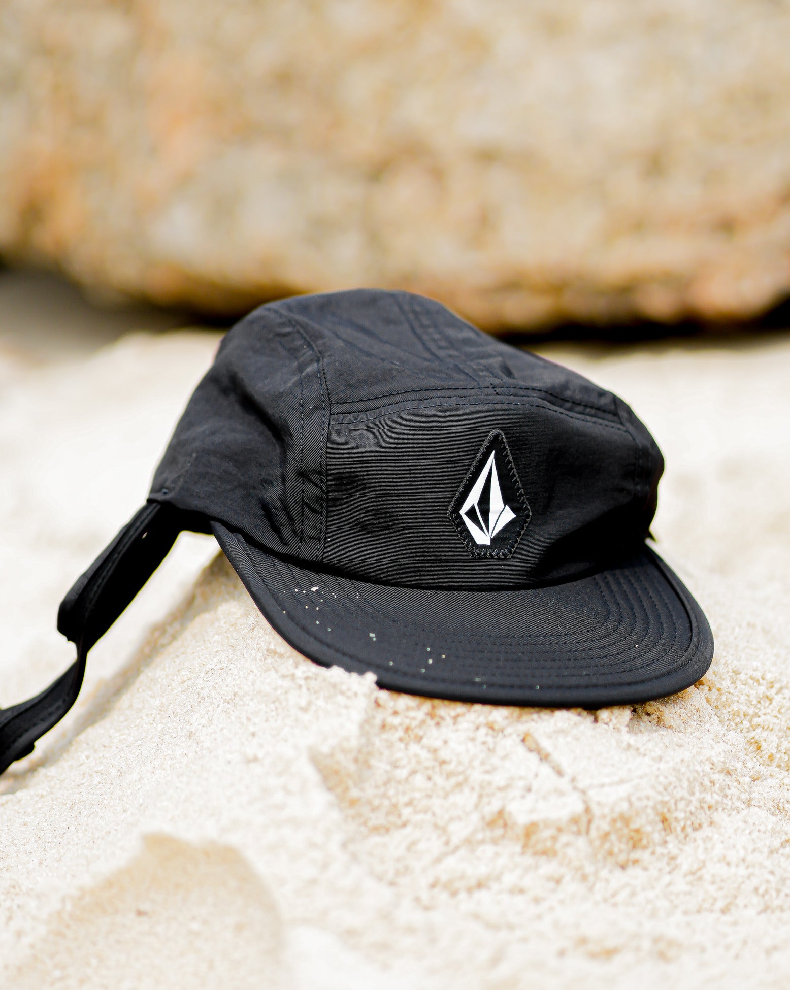 Boné Volcom Icon Stone Surf Hat Preto Volcom Brasil Loja Oficial