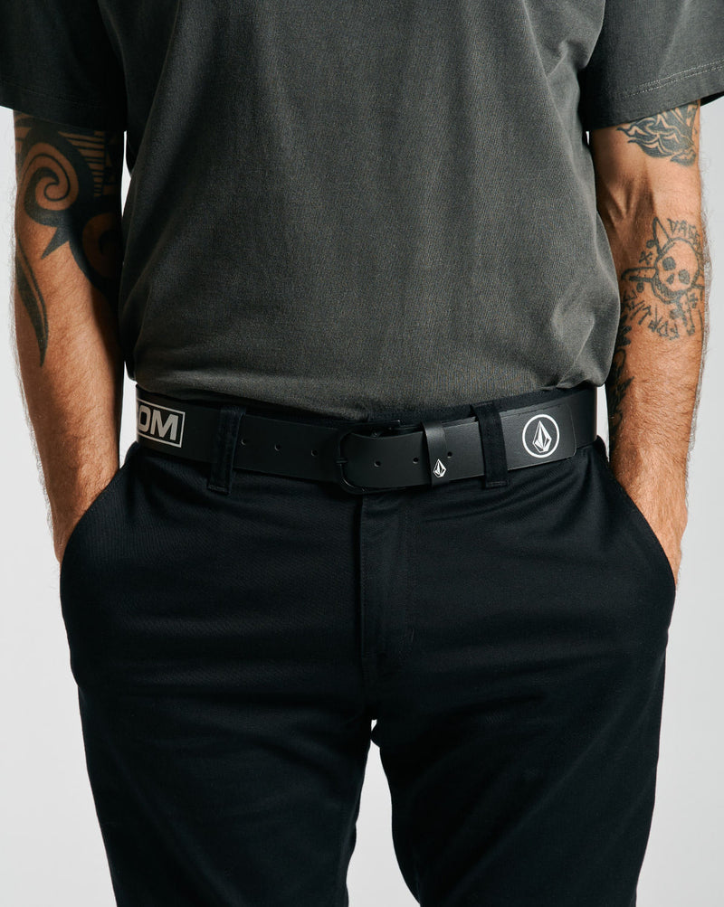 Cinto Volcom Clone Preto