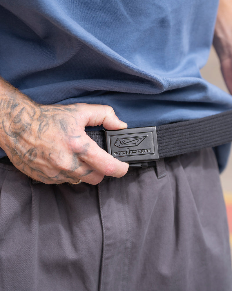 Cinto Volcom Mod Stone Preto