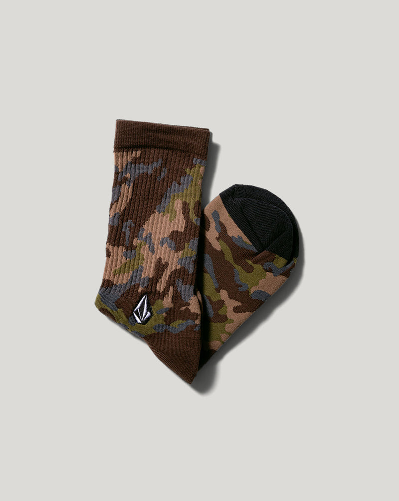 Meia Volcom Army Camo