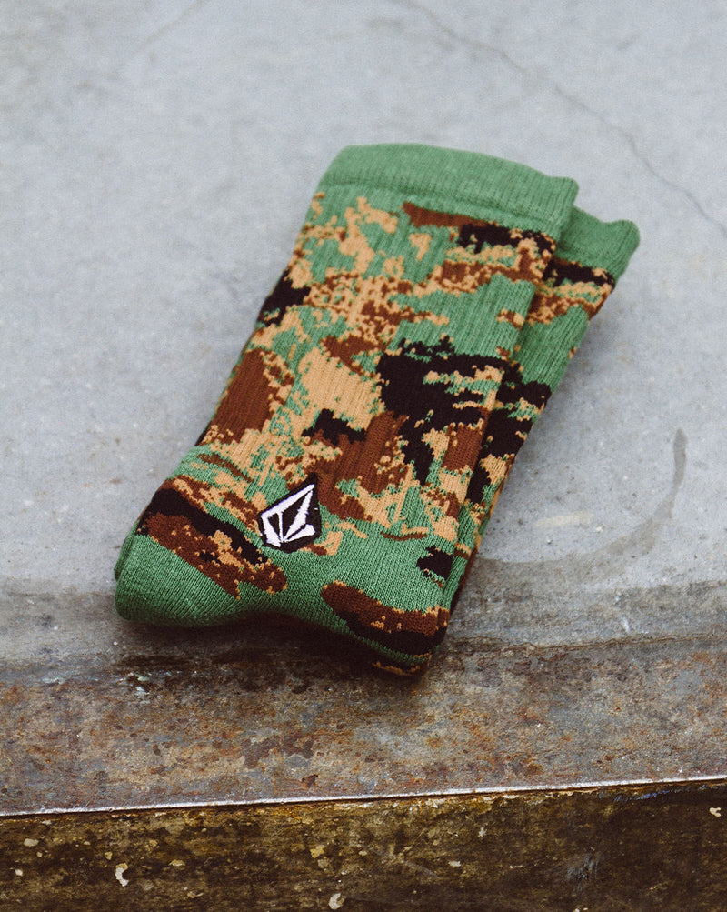Meia Volcom Camo