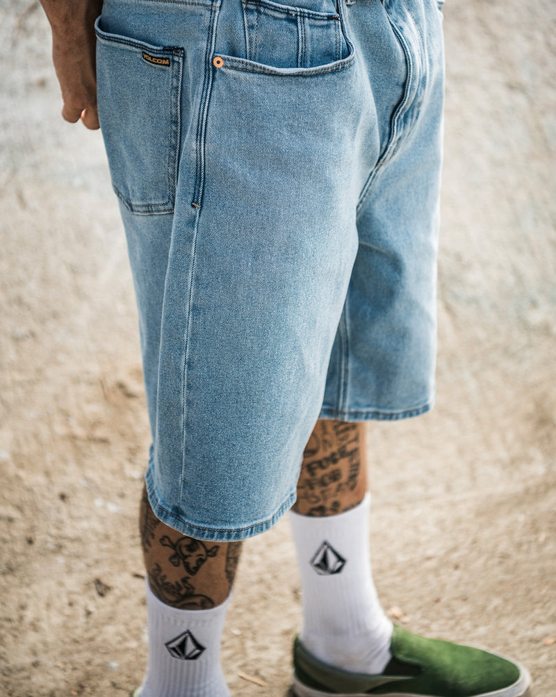 Meia Volcom Full Stone Branca