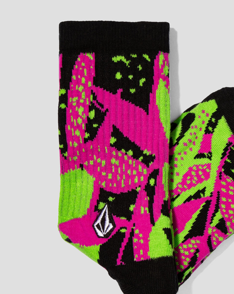 Meia Volcom Shred Stone Multi