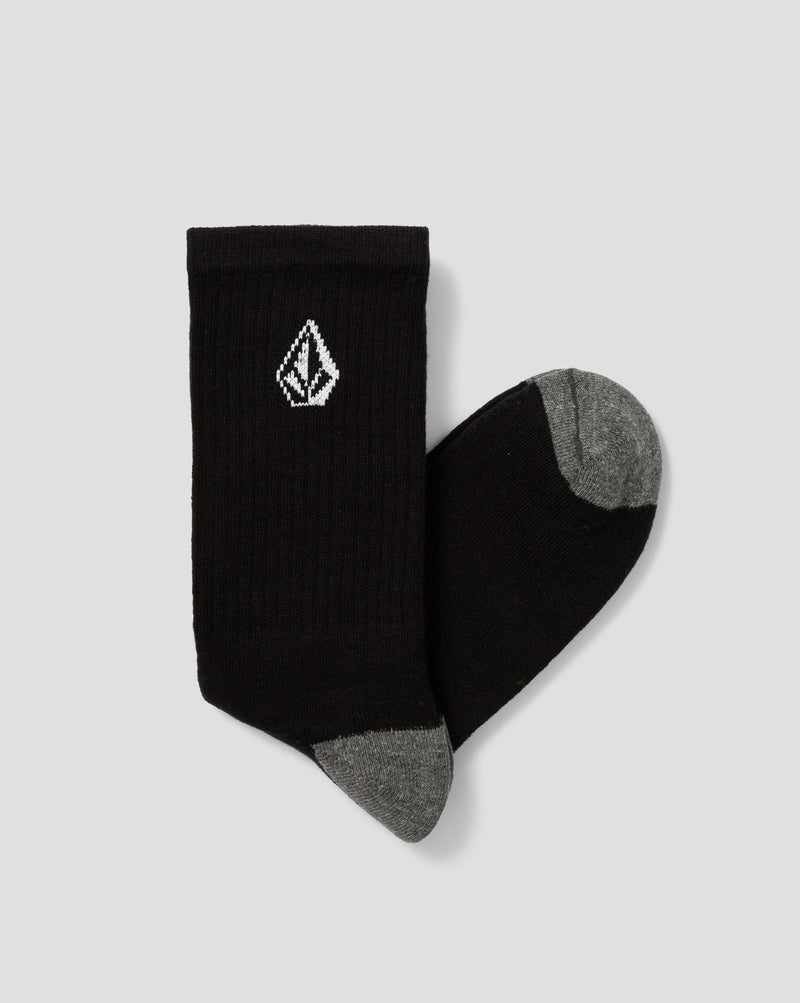 Meia Volcom Full Stone Preta