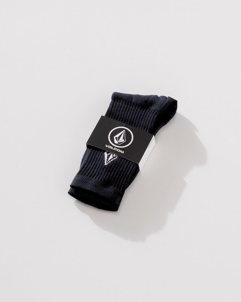 Meia Volcom Full Stone Preta