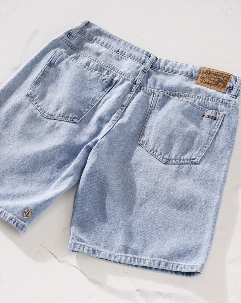 Bermuda Jeans Volcom Blue Delavê Kinkade