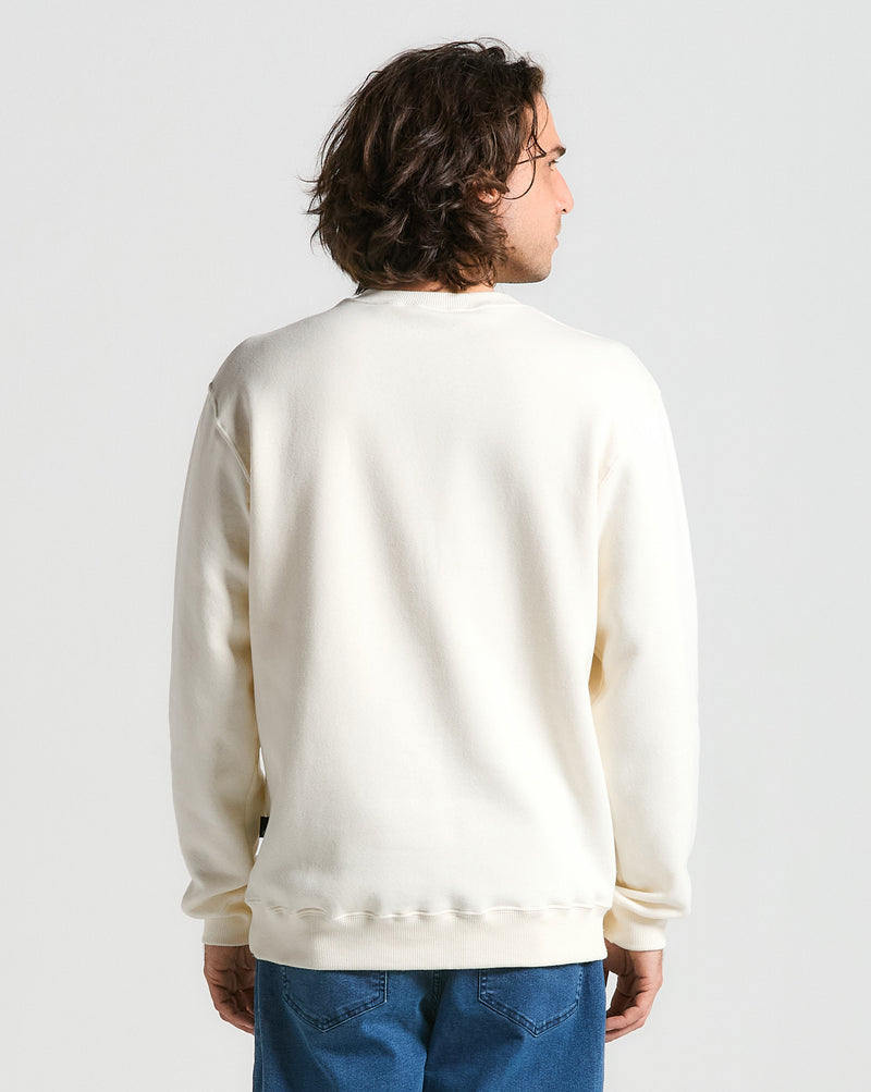 Moletom Volcom Careca Free Fall Off White