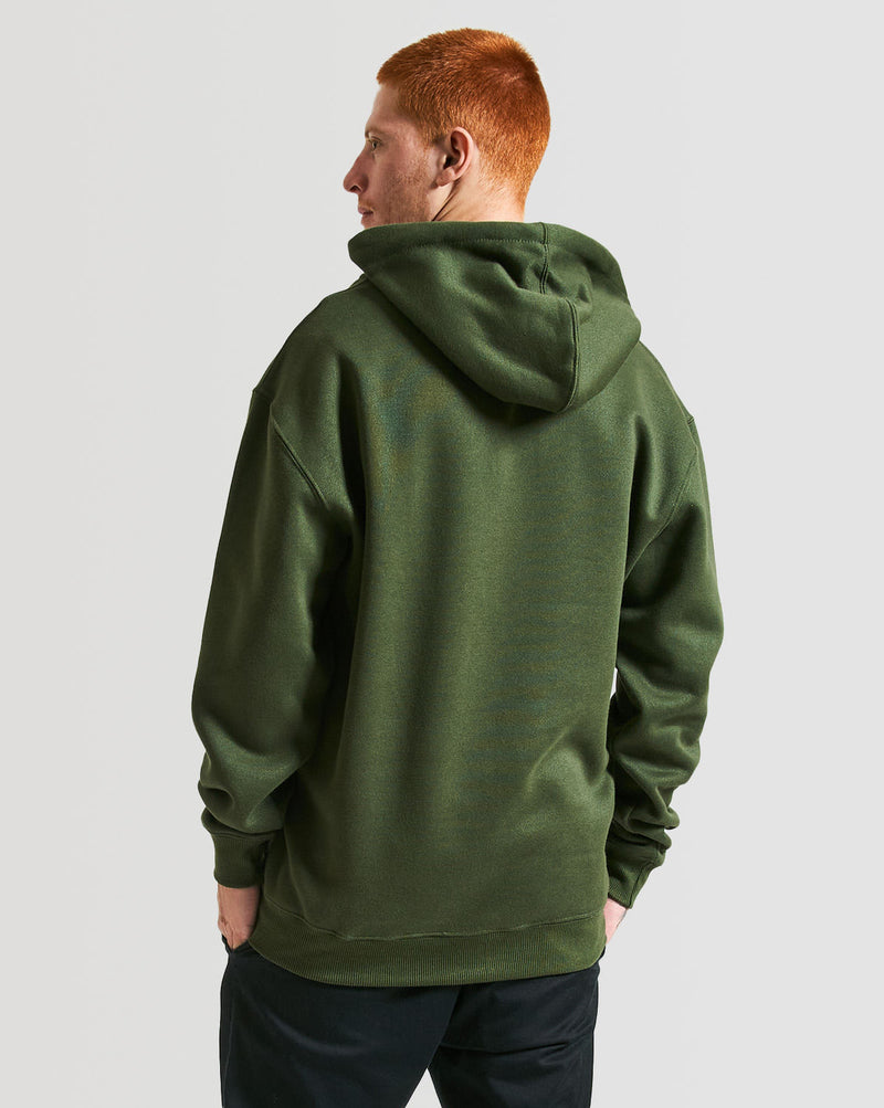 Moletom Volcom Canguru Single Stone Verde