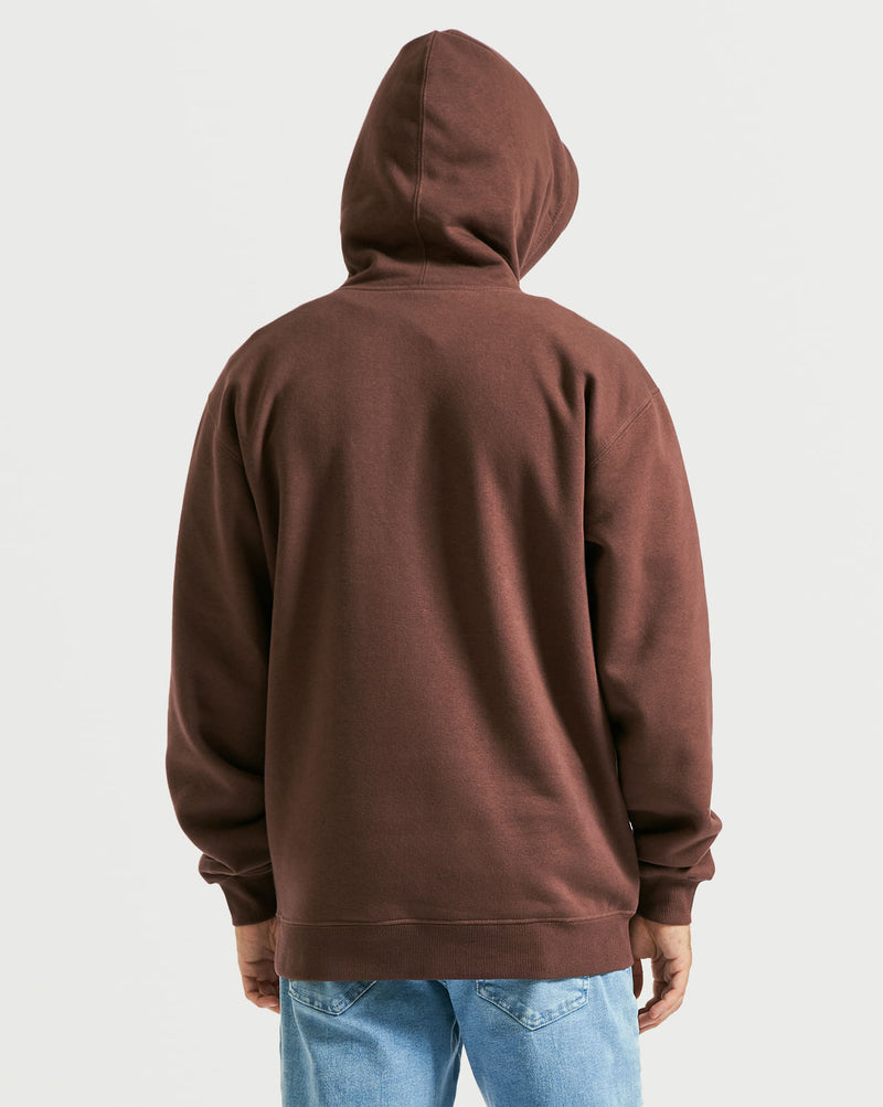 Moletom Volcom Canguru Strikehood Vinho