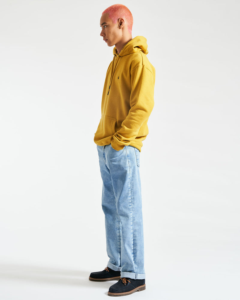 Moletom Volcom Canguru Single Stone Amarelo