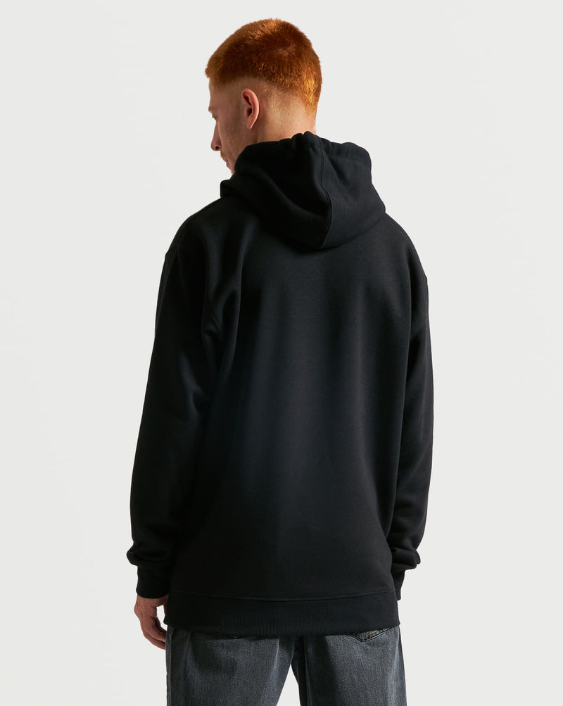 Moletom Volcom Canguru Single Stone Preto