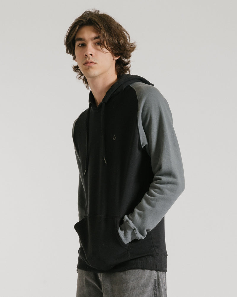 Moletom Volcom Canguru Homak Cinza