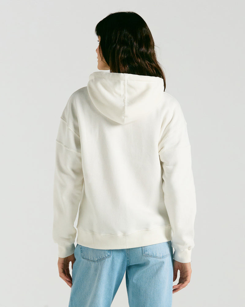 Moletom Volcom Canguru Single Stone Off White