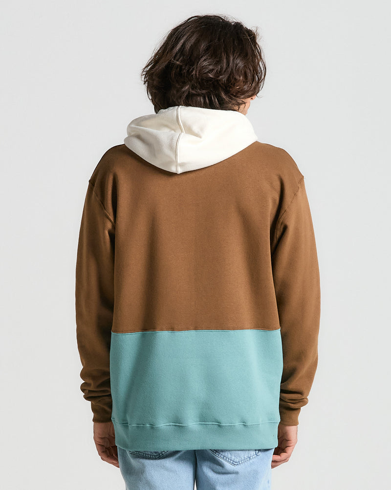 Moletom Volcom Canguru Forzee Marrom