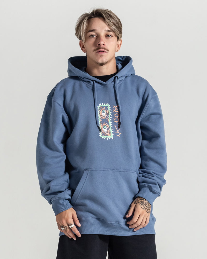 Moletom Volcom Canguru Noder Azul