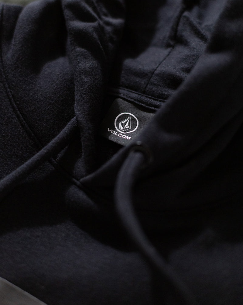 Moletom Canguru Volcom Graphic Preto