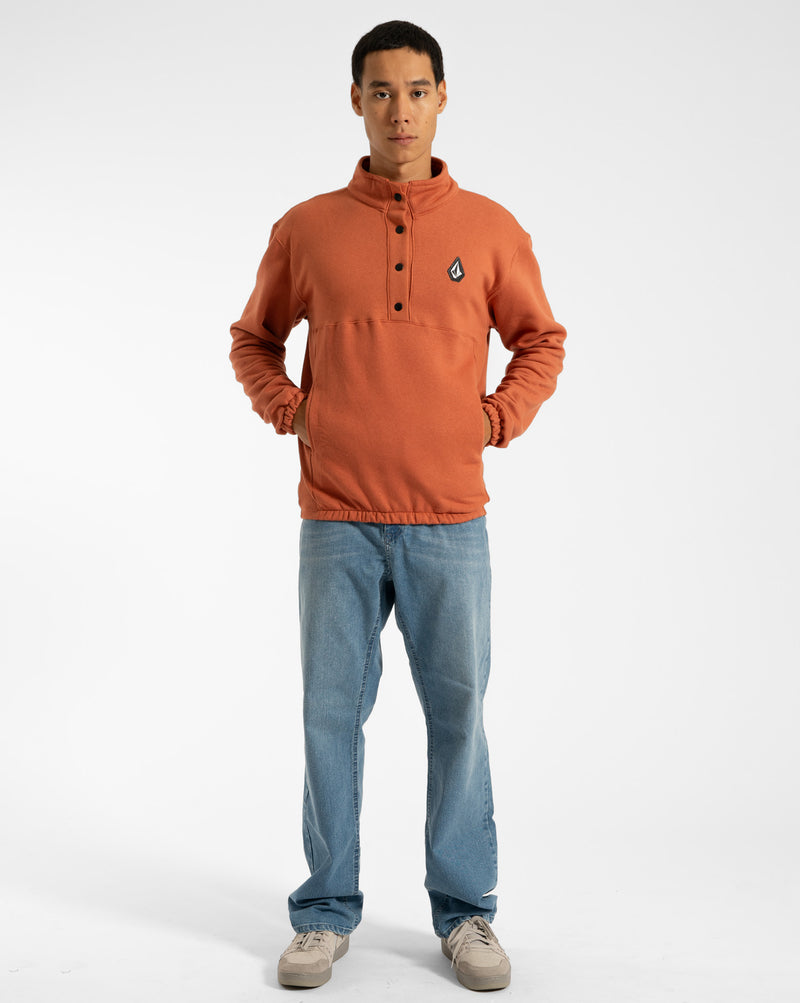 Moletom Volcom Careca Error 92 Ferrugem