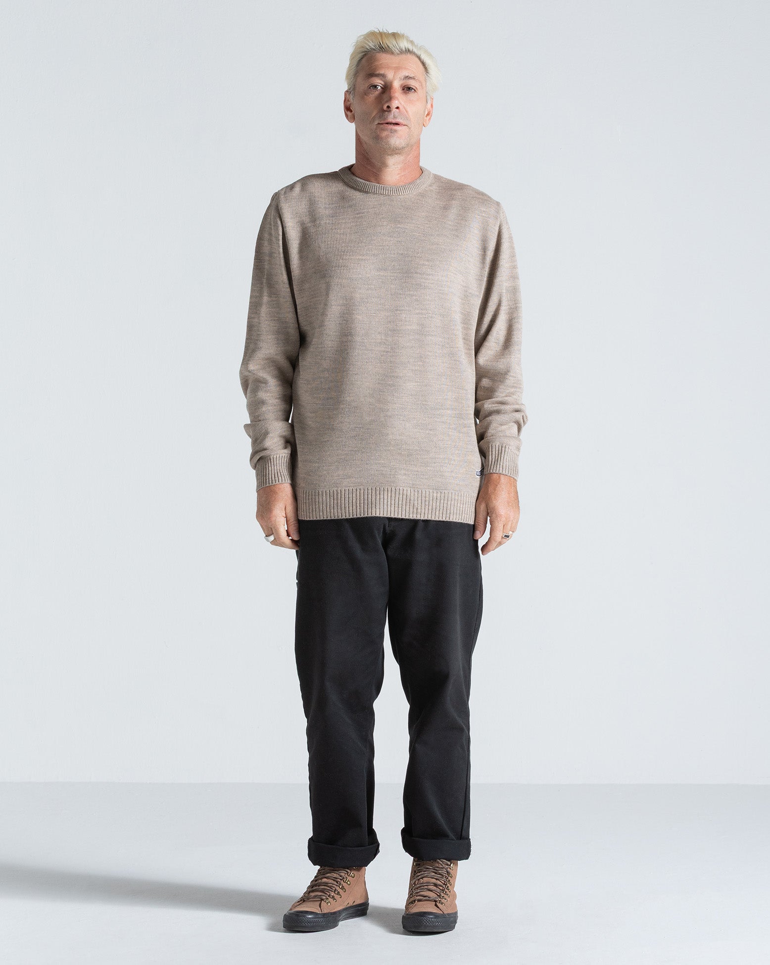 Tricot Volcom Hodad Mescla Off White - Volcom Brasil - Loja Oficial