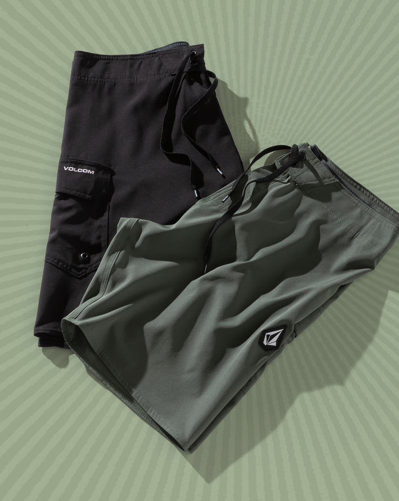 Boardshort Volcom Lido Solid Verde