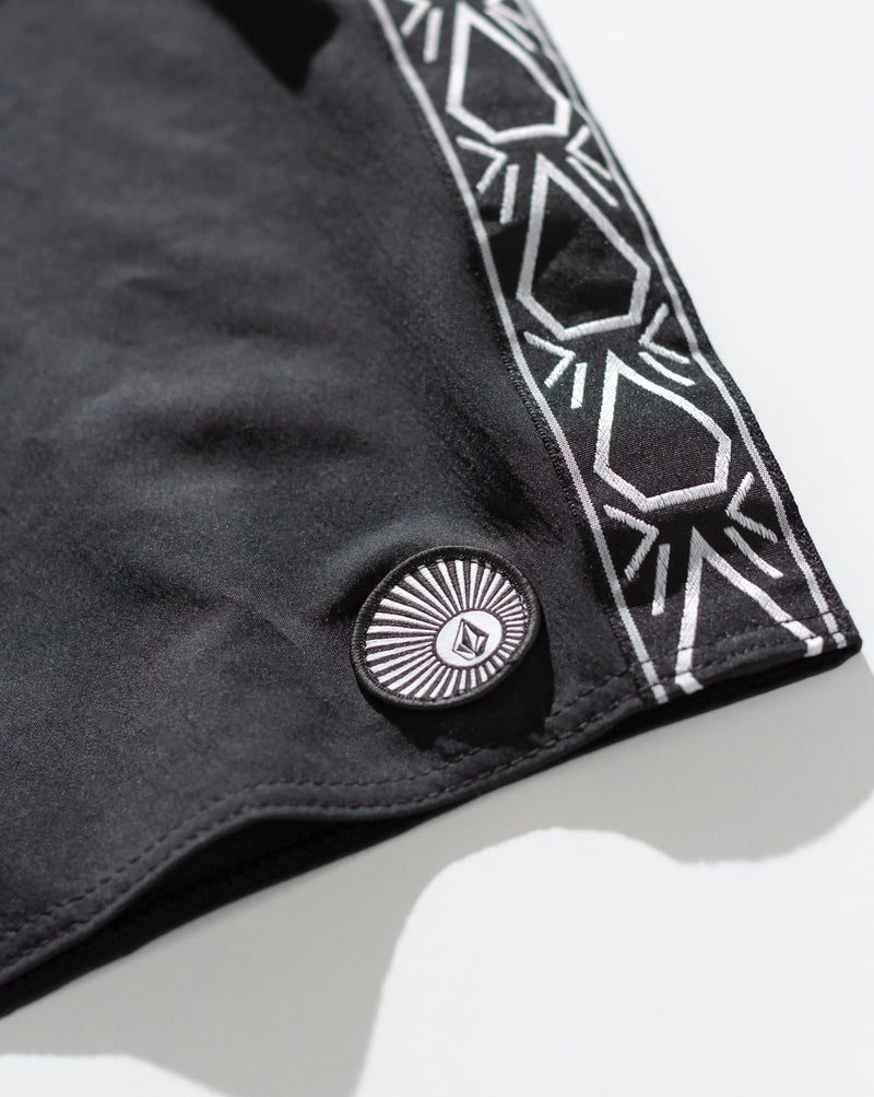 Boardshort Volcom Dos Papas Stoney Black