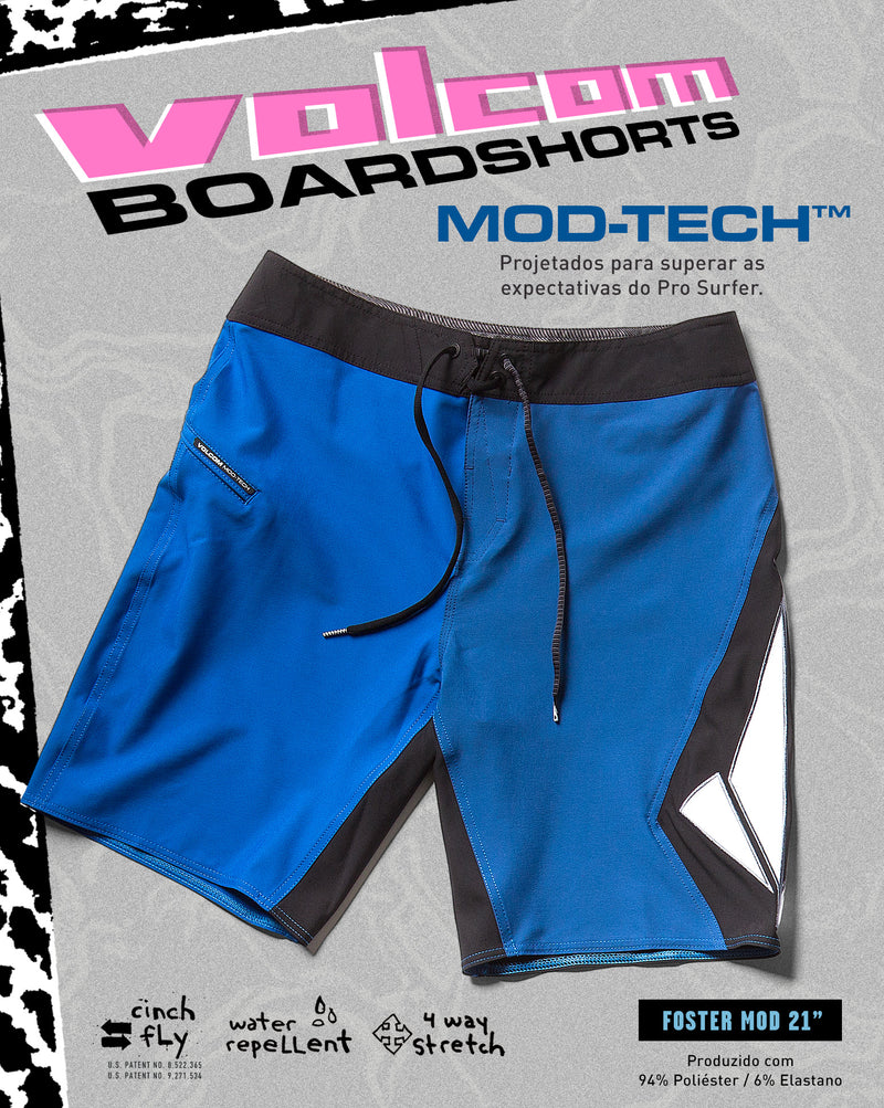 Boardshort Volcom Forster Mod 21 Light Navy