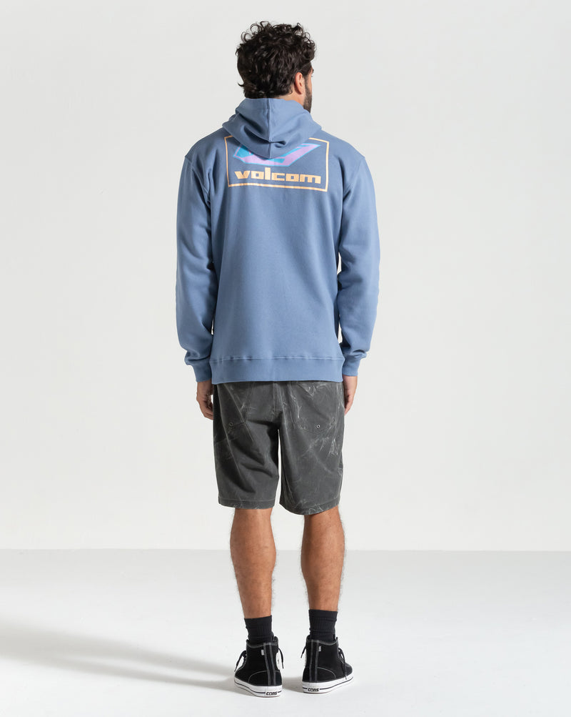 Bermuda Híbrida Volcom Stone Faded Stealth