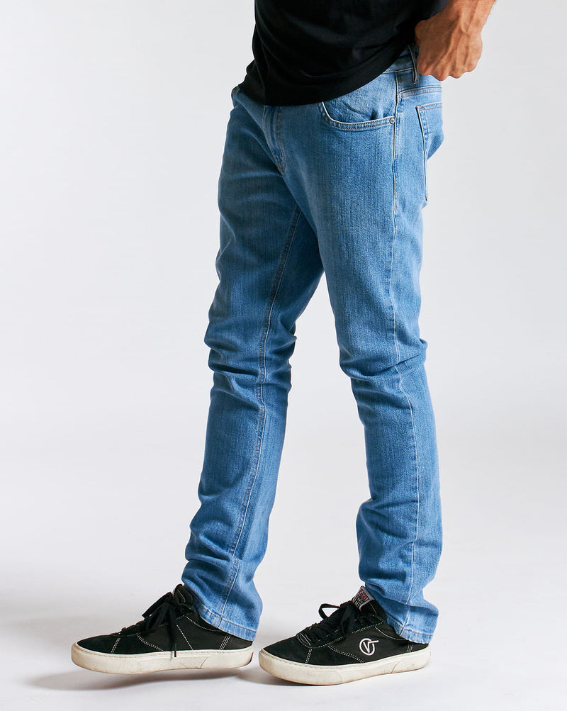 Calça Volcom Light Blue Vorta Denim