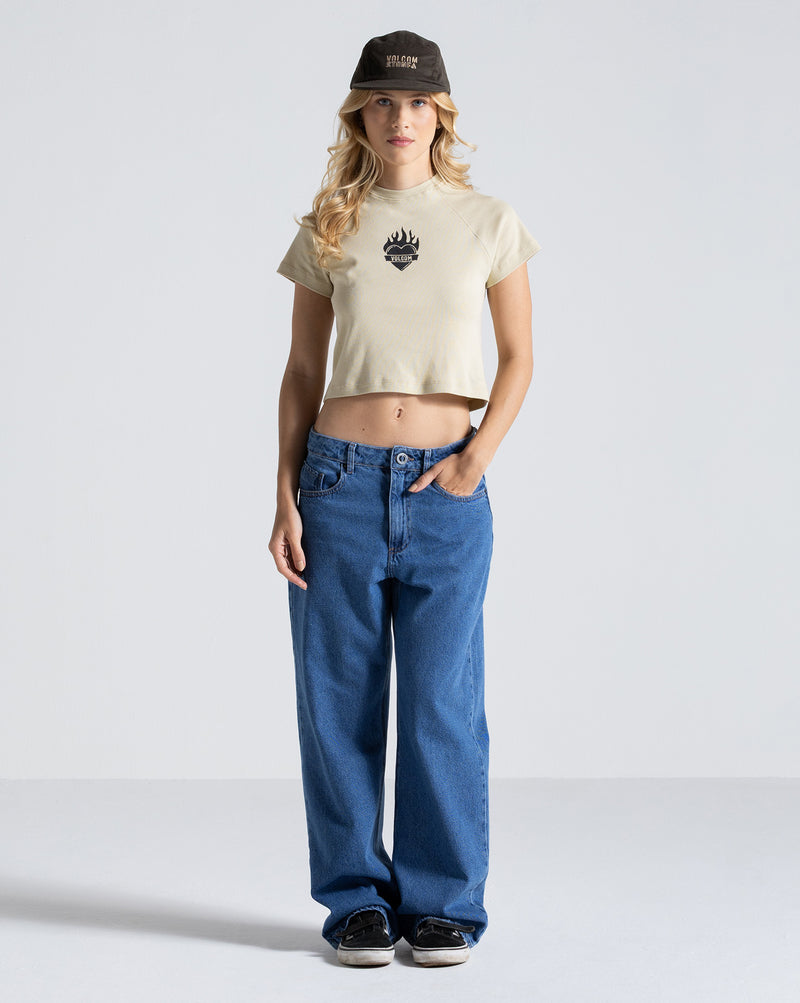 Calça Volcom Stoned BF Low Rise