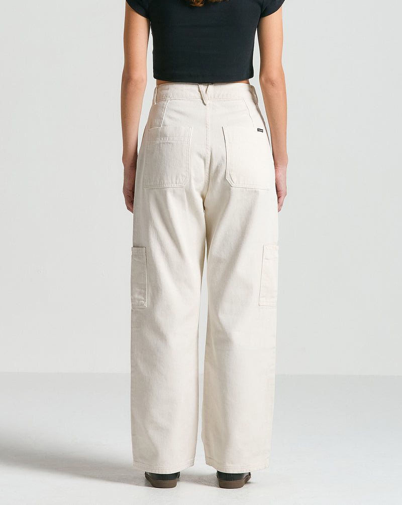 Calça Jeans Volcom Cargstone Off White