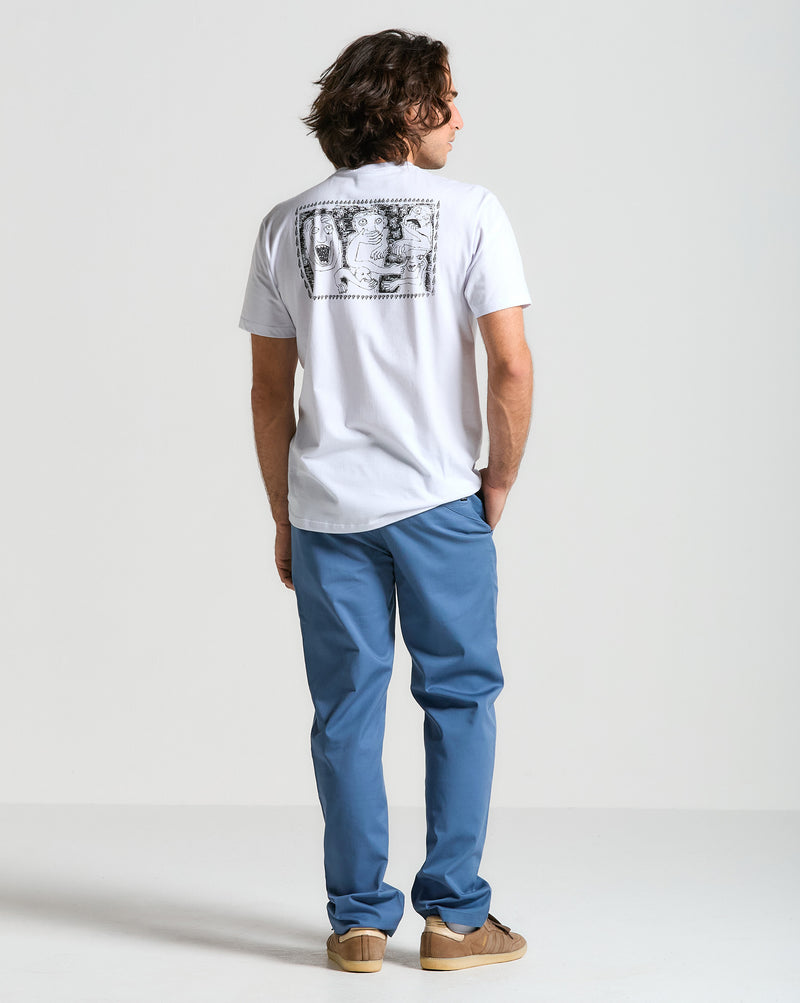 Calça Volcom Frickin Modern Stretch Chino Blueberry