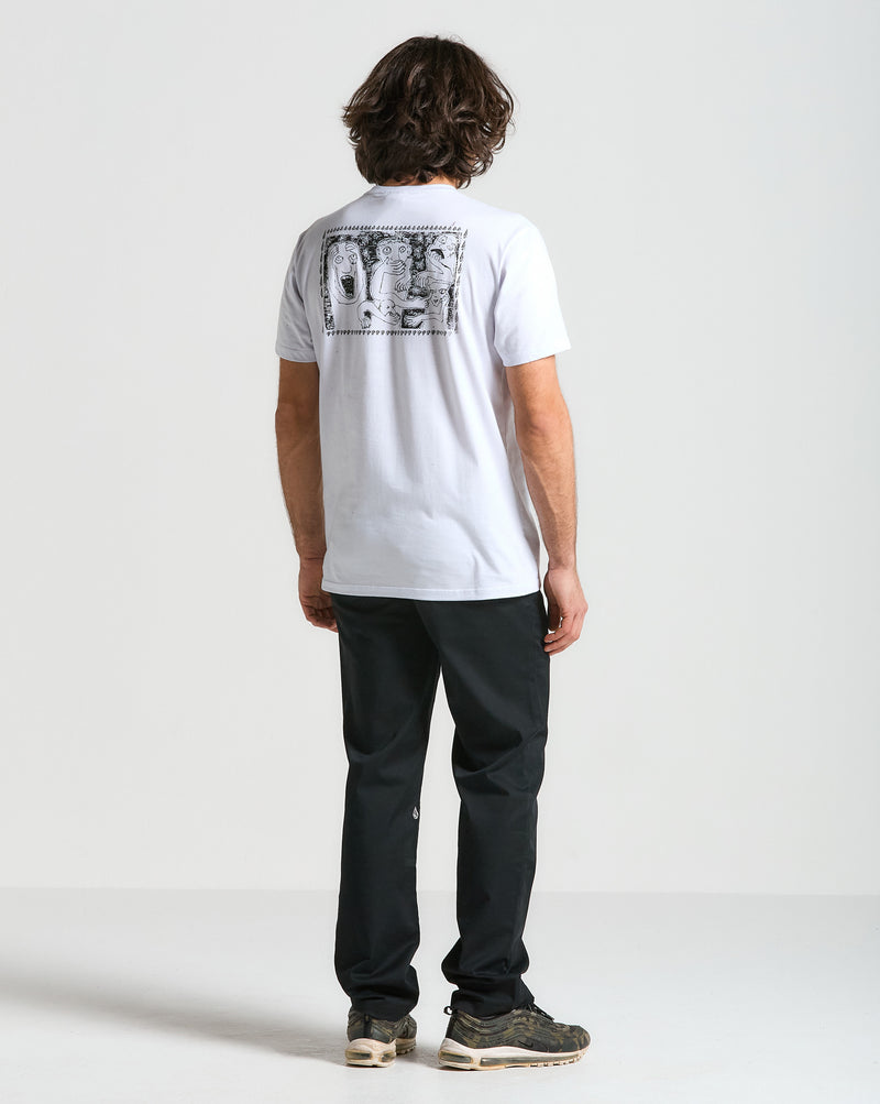 Calça Volcom Frickin Modern Stretch Chino Black