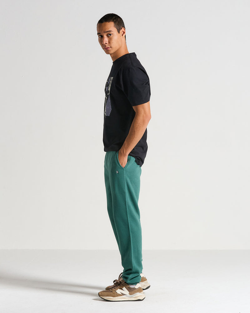 Calça Moletom Volcom Single Stone Verde