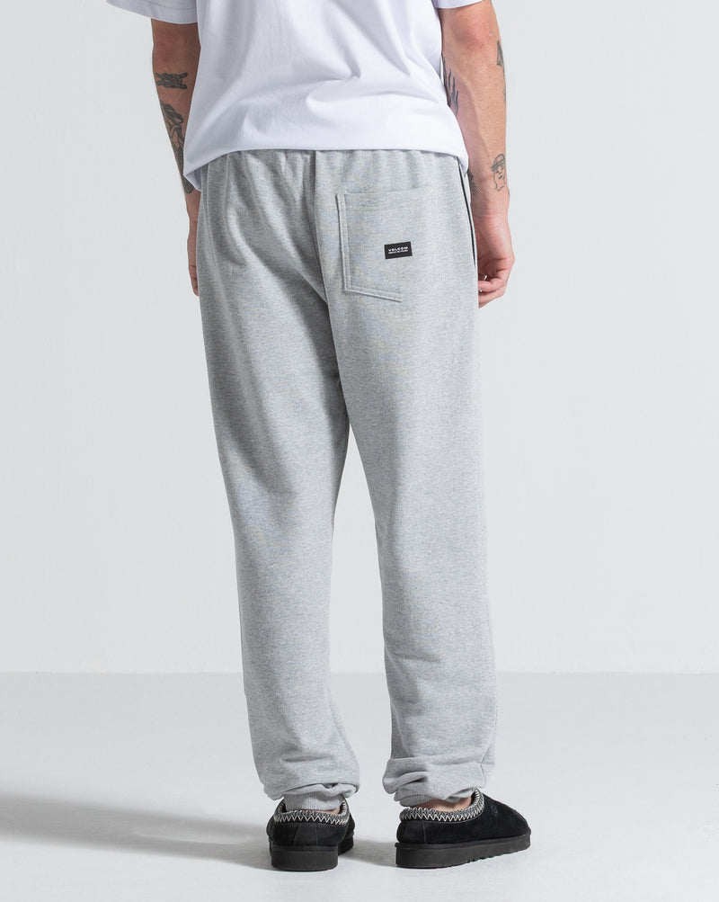 Calça de Moletom Volcom Single Stone Mescla Cinza