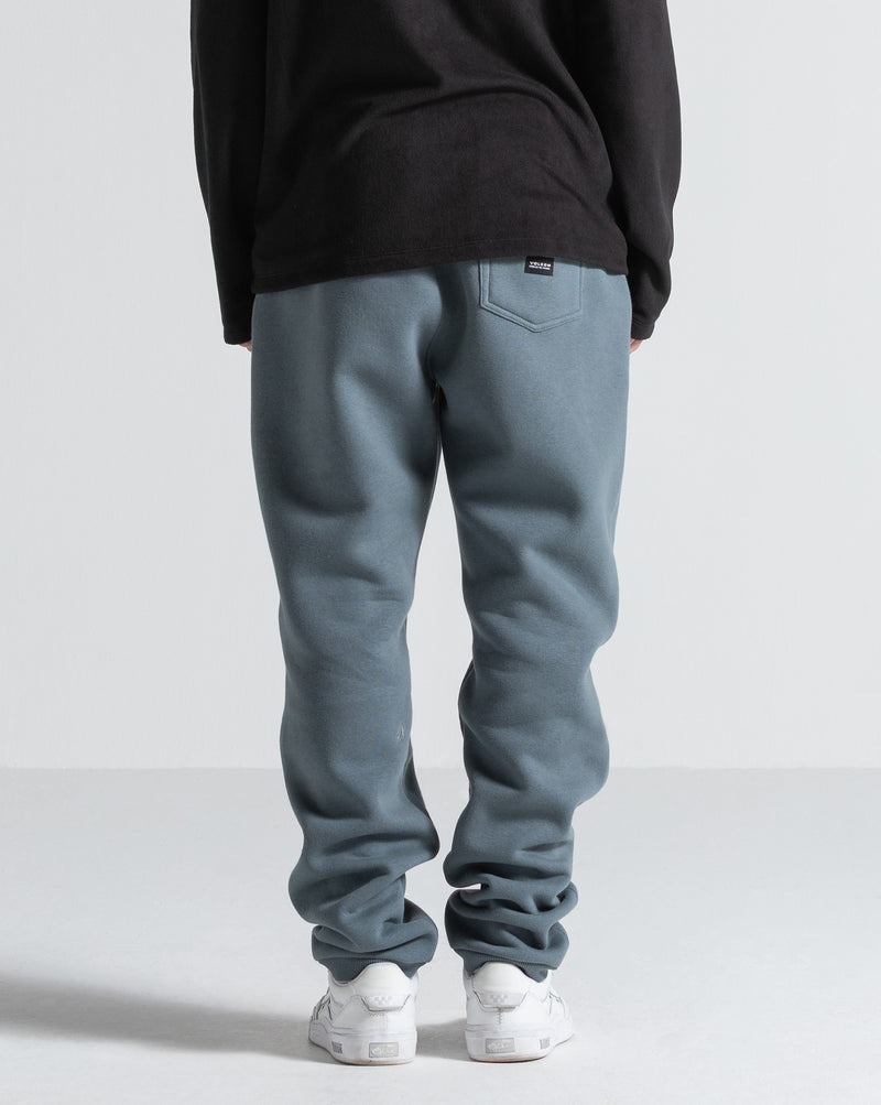 Calça de Moletom Volcom Box Stone Cinza Chumbo