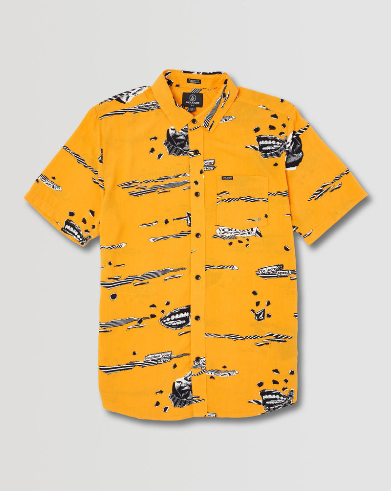 Camisa Volcom Skate Vitals Woven Sunburst