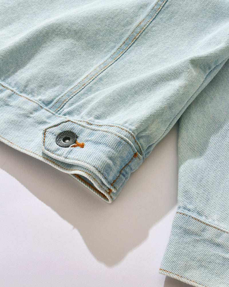 Jaqueta Jeans Volcom Stereo Stone Azul