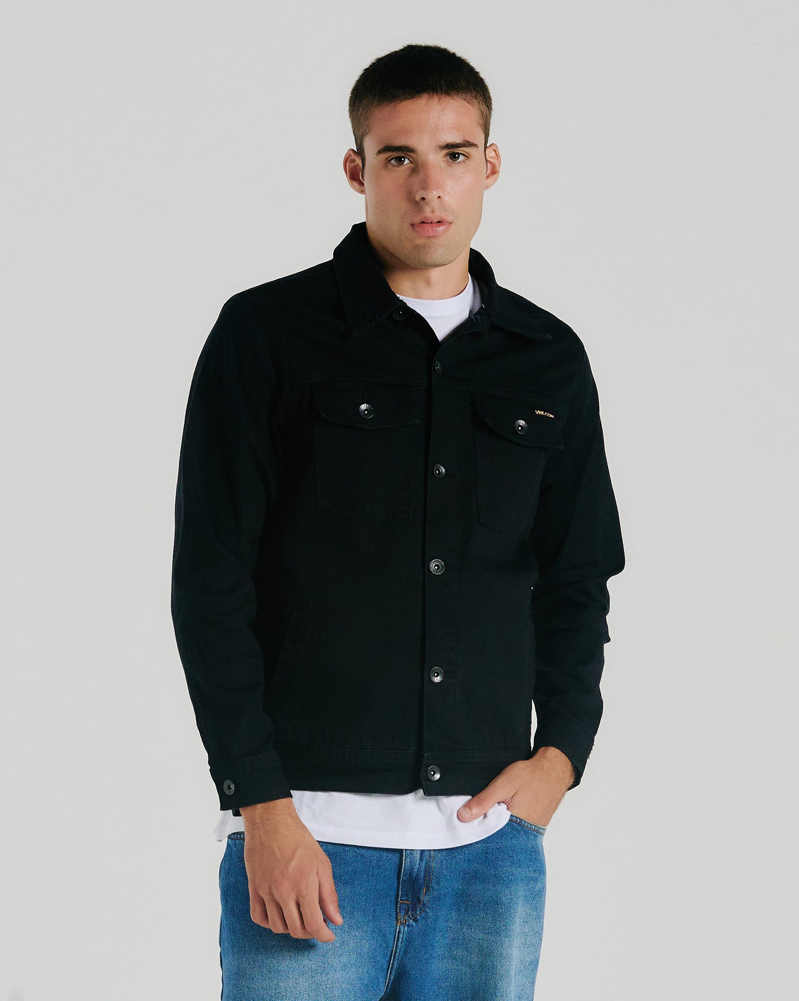 Volcom Stone Jaqueta Volcom Feminina Jaqueta Jeans Volcom Raw