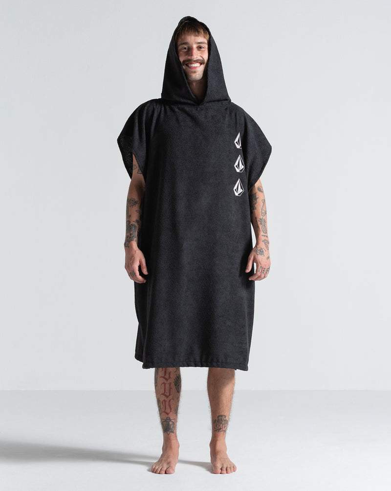 Poncho Volcom Iconic Preto