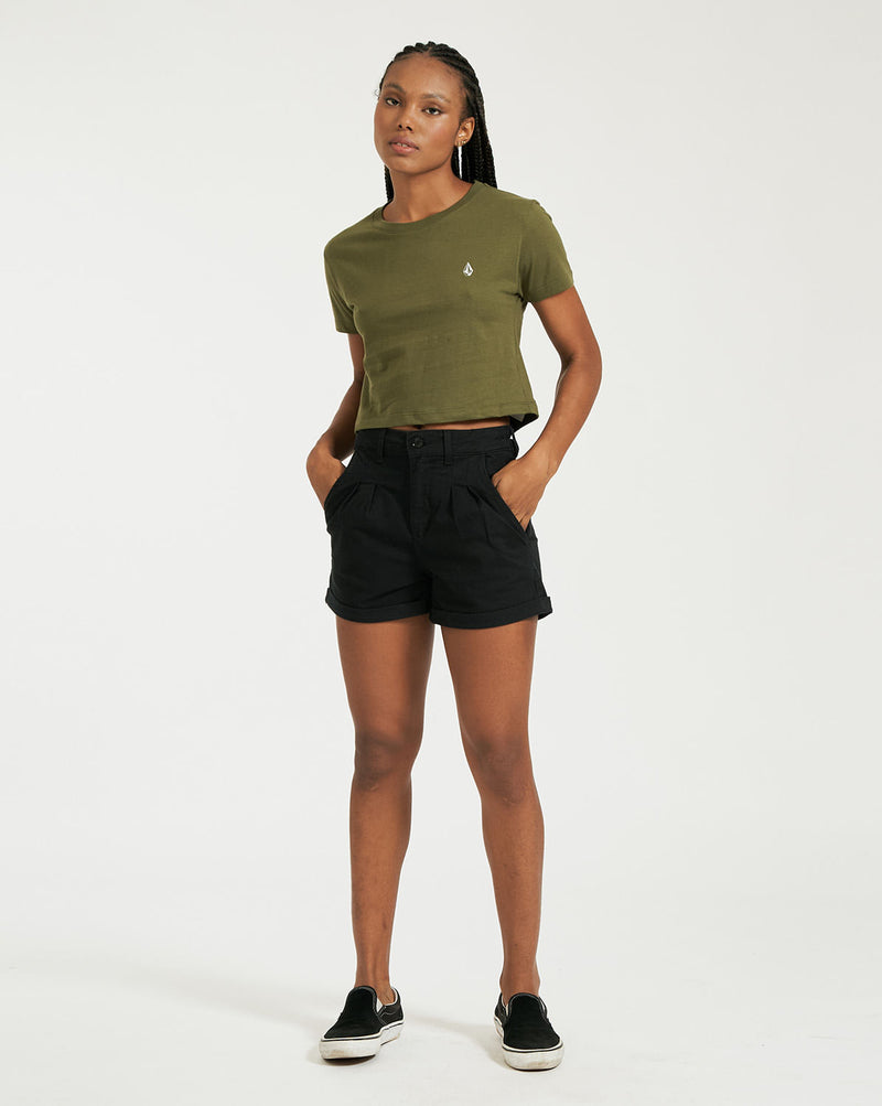 Shorts Volcom Frochickie Trouser Preto