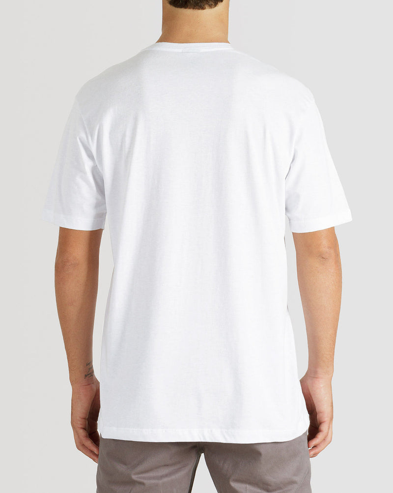 Camiseta Volcom Regular Manga Curta Supple Branca