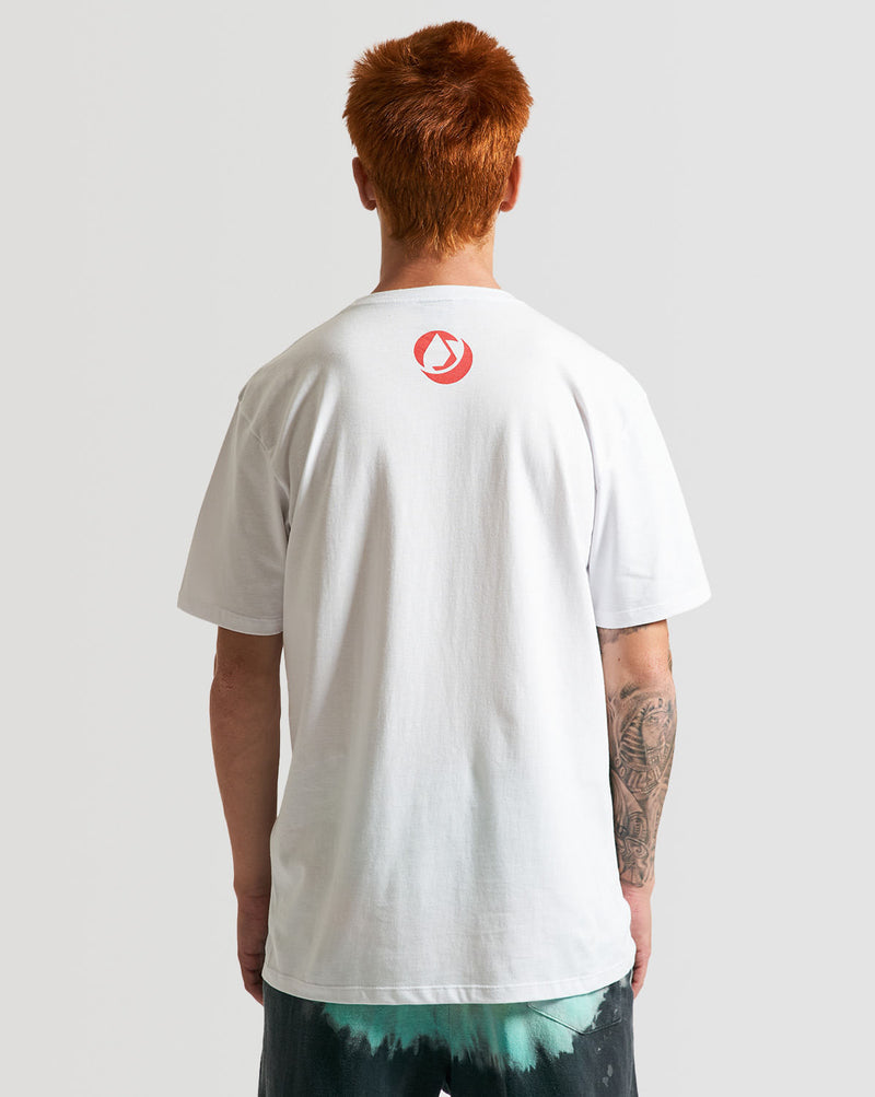 Camiseta Volcom Regular Stonedeep Branca