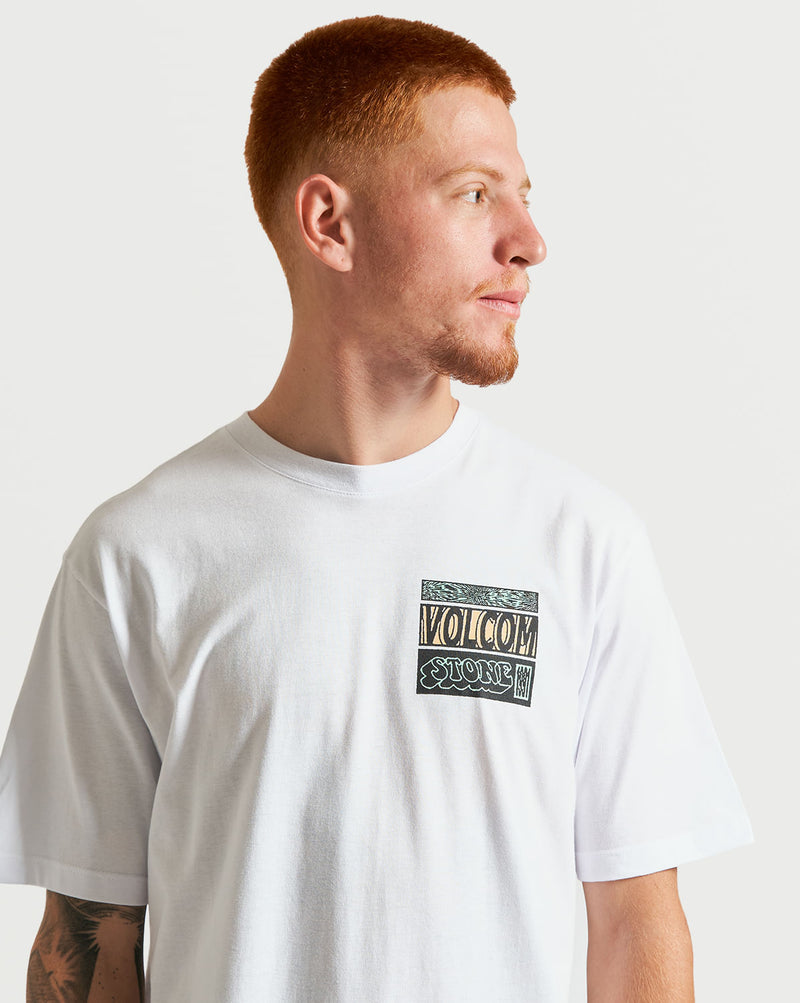 Camiseta Volcom Regular Ardor Branca