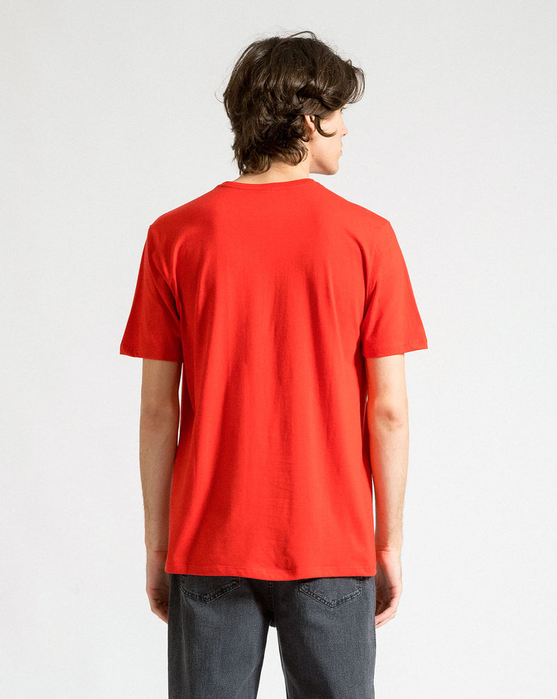 Camiseta Volcom Regular New Style Vermelha