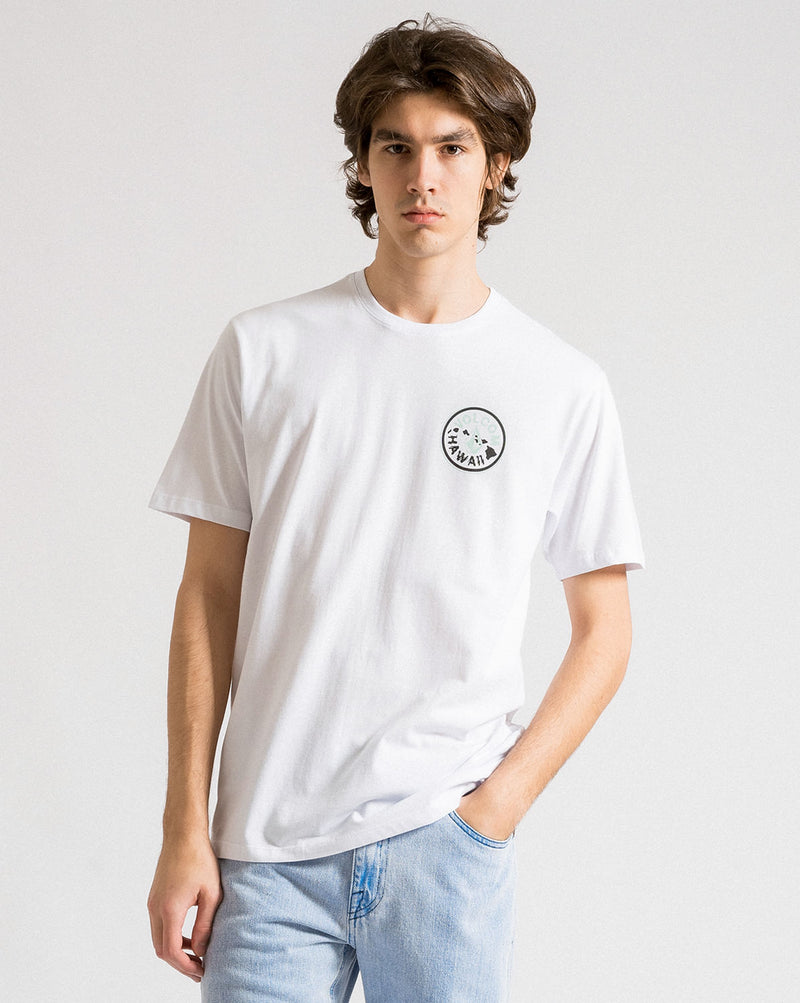 Camiseta Volcom Regular Vibrationz Branca