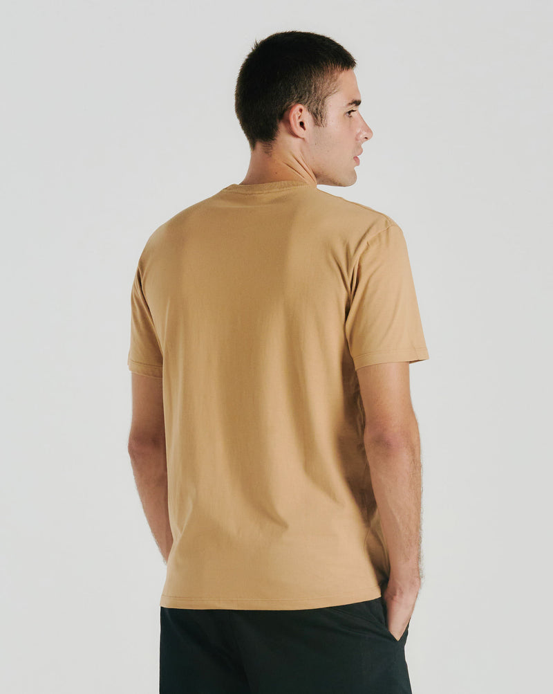 Camiseta Volcom Iconic Caramelo