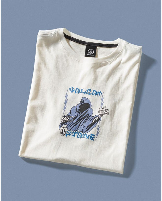 Camiseta Volcom Thundertaker Off White