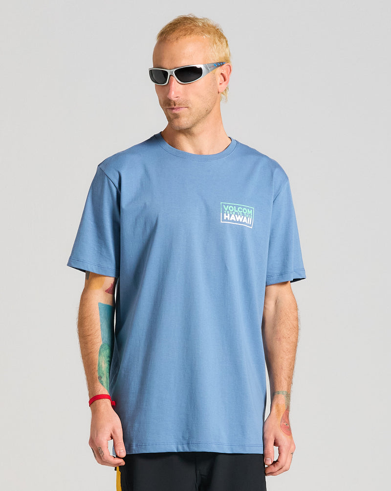 Camiseta Volcom Sunset Delight Azul Escuro