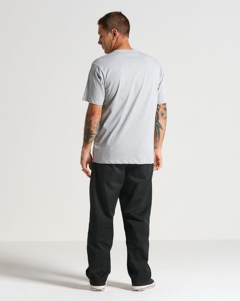 Camiseta Volcom Evil Grin Cinza