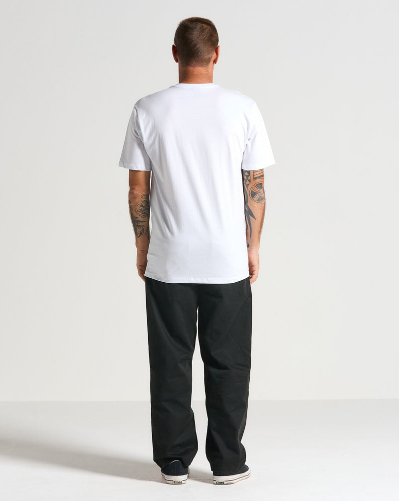 Camiseta Volcom Monkey Biz Branca