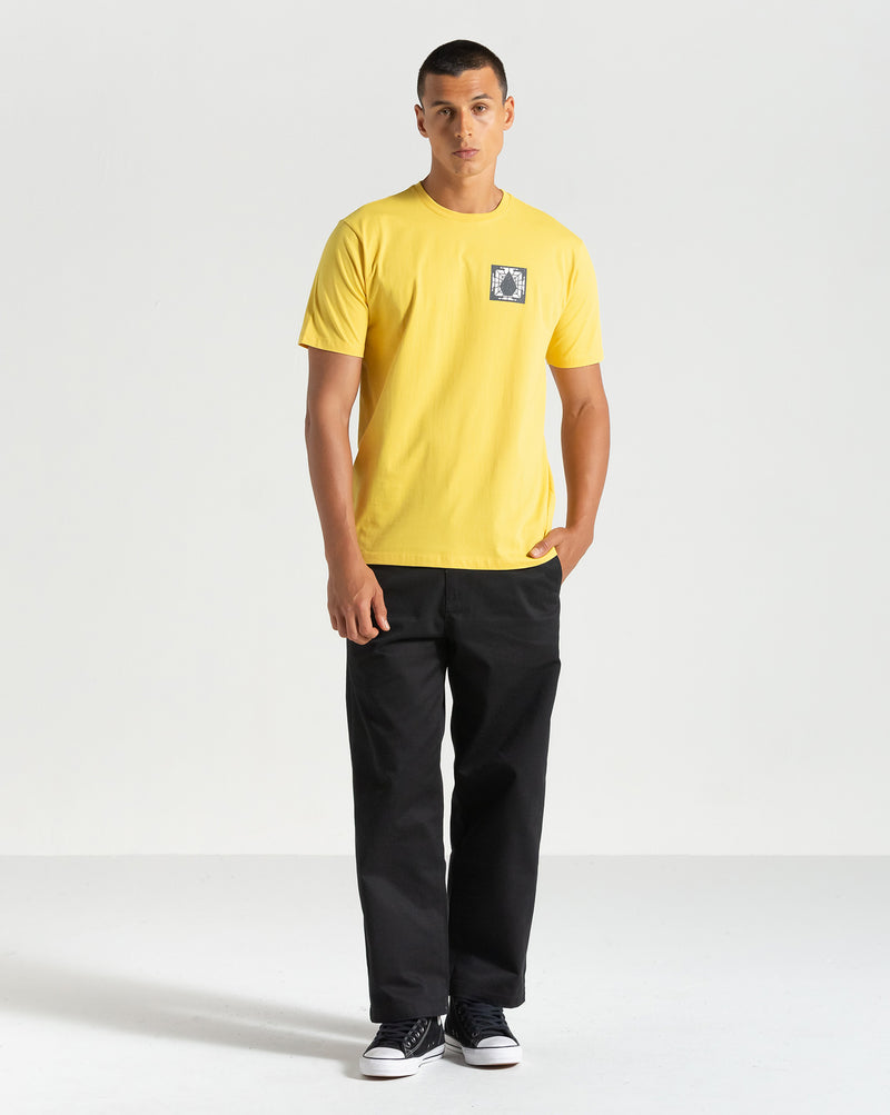 Camiseta Volcom Within Amarela